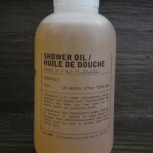 Le Labo Mandarin Shower Oil - Cream Bottle